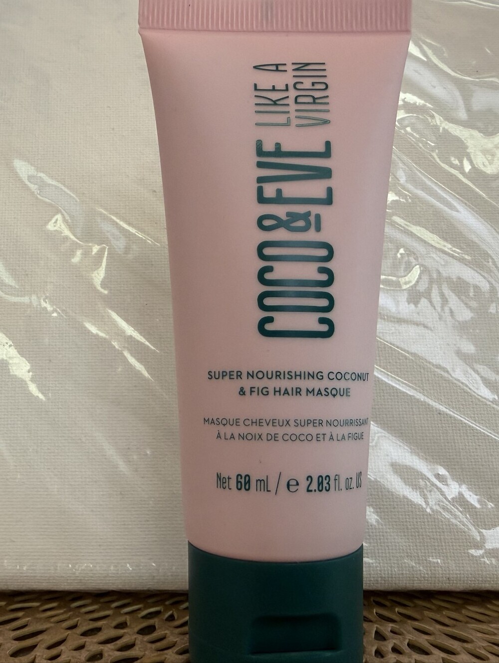 Coco & Eve Super Nourishing Coconut & Fig Hair Masque — Pink